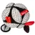 MOMS CARE Montessori míček se zrcátkem White & Black