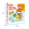 BRIGHT STARTS Křesílko učicí s hračkami připravené na cestování Learn-to-Sit™, 4m+