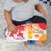BABY EINSTEIN Knížka měkká s kousátky a texturami Shades of the Sea™, 0m+