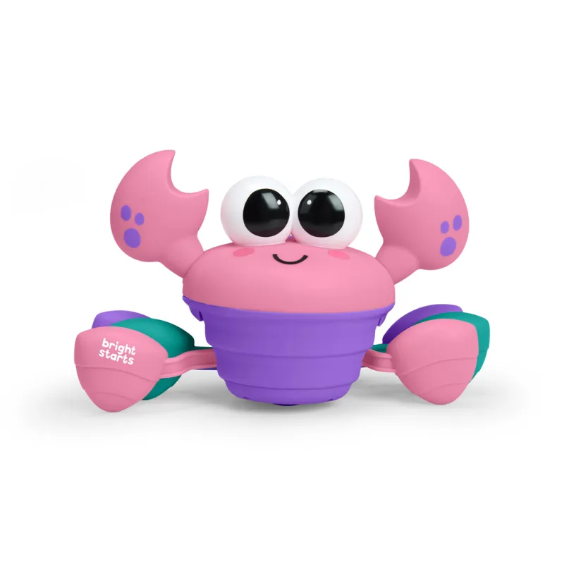 BRIGHT STARTS Hračka hudební a multisenzorická Rockin' Crawling Crab™ - 6m+