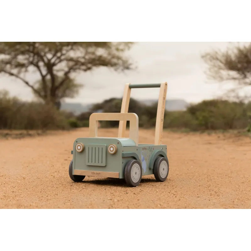 Little Dutch Auto vozík dřevěný