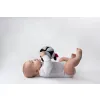 MOMS CARE Montessori míček se zrcátkem White & Black