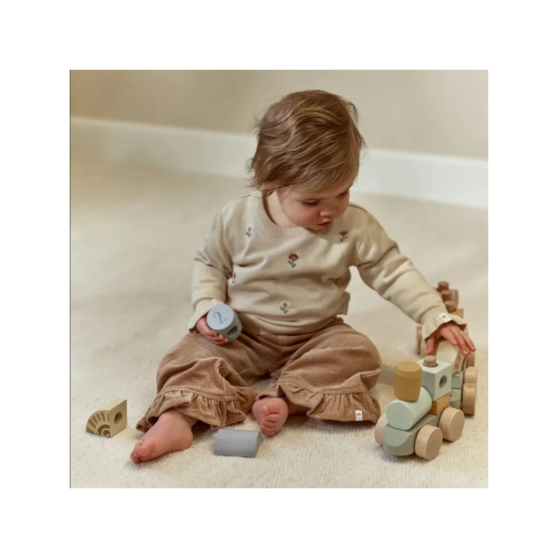 Little Dutch Vláček dřevěný