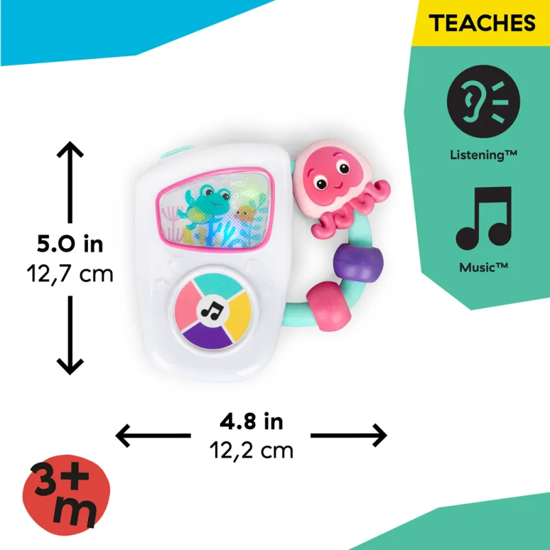 BABY EINSTEIN Hračka hudební multisenzorická Tunes Jammin Janet™, 3m+