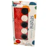 MOMS CARE Senzorické puzzle XL kontrastní kolečka