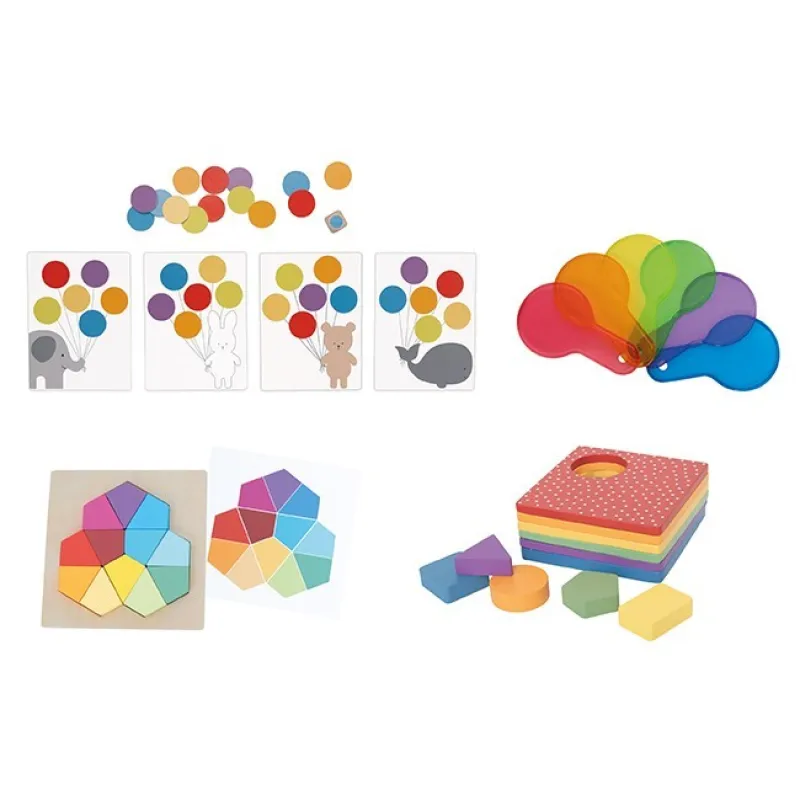 JABADABADO Play and Learn box Barvy