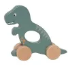 JABADABADO Dinosaurus na kolečkách zelený