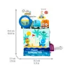 BABY EINSTEIN Měkká kniha plná aktivit Ocean Opposites™, 0m+