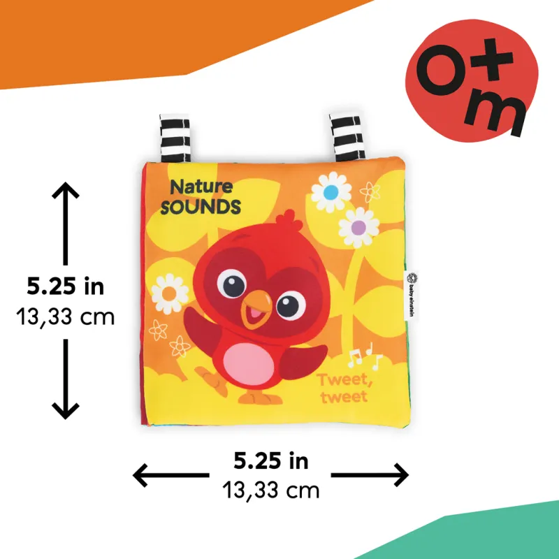 BABY EINSTEIN Kniha plná aktivit multisenzorická Nature Sounds™, 0m+