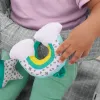 BRIGHT STARTS Křesílko učicí s hračkami připravené na cestování Learn-to-Sit™ Grey, 4m+