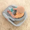 BRIGHT STARTS Křesílko učicí s hračkami připravené na cestování Learn-to-Sit™ Grey, 4m+