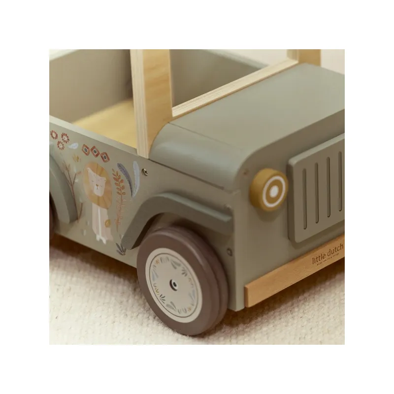 Little Dutch Auto vozík dřevěný