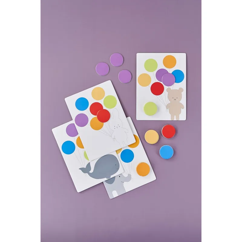 JABADABADO Play and Learn box Barvy