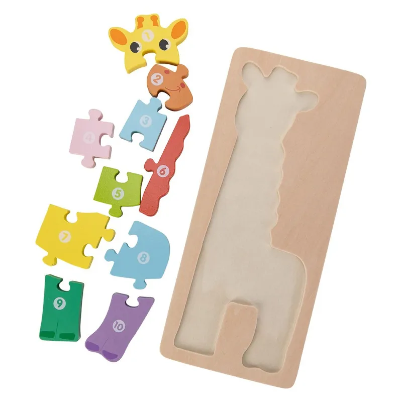 FREEON Free2Play Dřevěné puzzle Giraffe