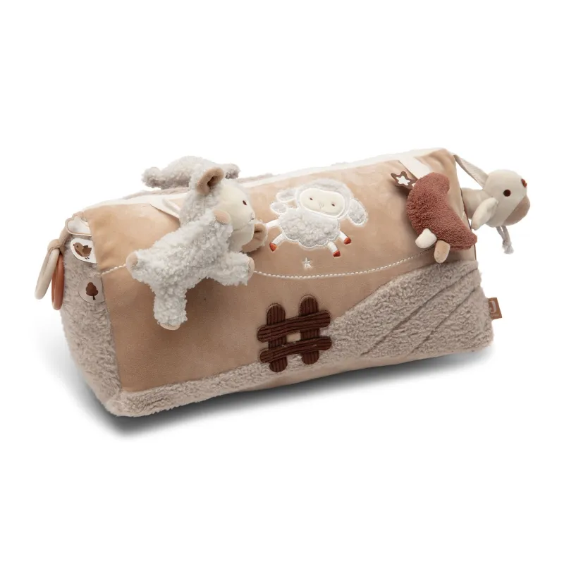 Jollein Polštářek trojhranný s aktivitami Woolly