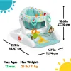 BRIGHT STARTS Křesílko učicí s hračkami připravené na cestování Learn-to-Sit™, 4m+