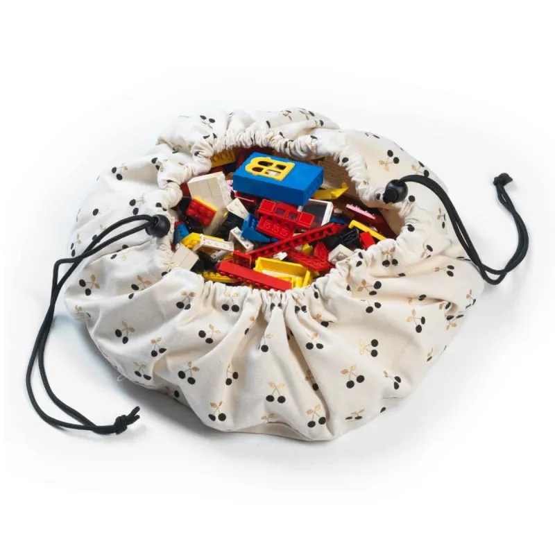 PLAY AND GO Noomad original mini Vak na hračky Cherry