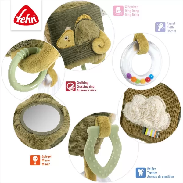 Baby Fehn Aktivity kostka chameleon, Crazy