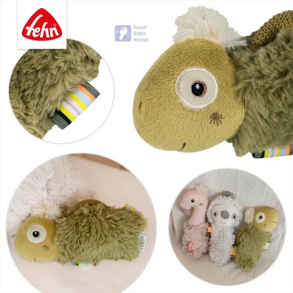 Baby Fehn Chrastítko do ruky chameleon, Crazy