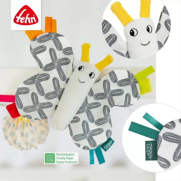 Baby Fehn Chrastící motýl, DoBabyDoo B&W