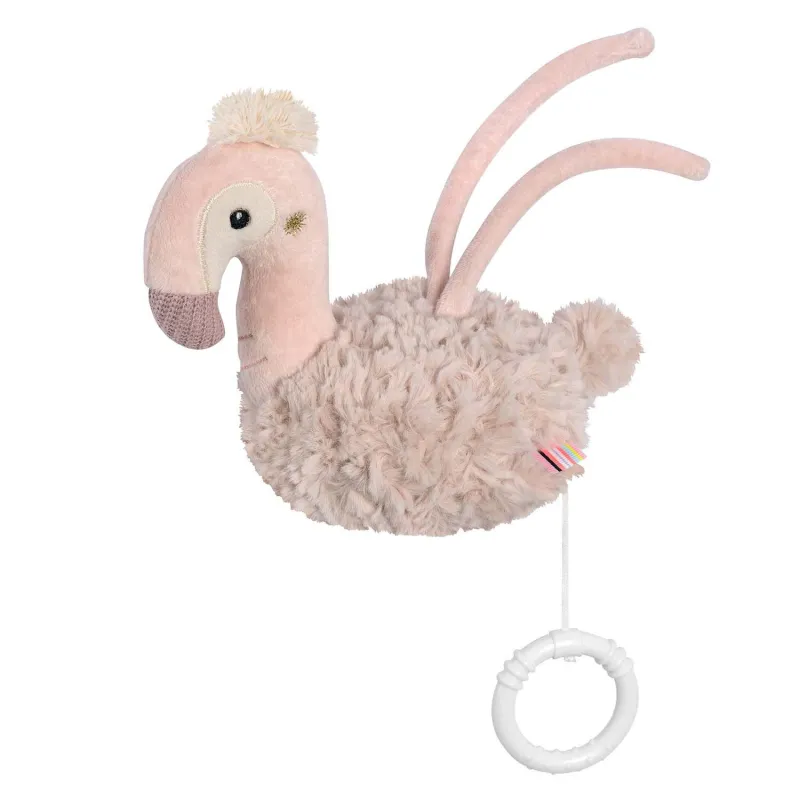 Baby Fehn Hrací plameňák, Pink