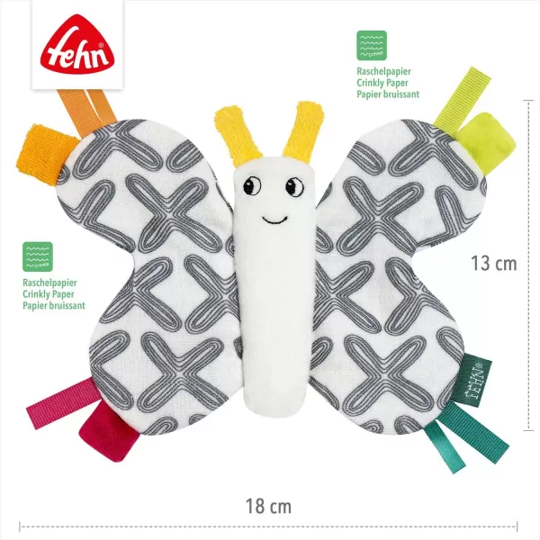 Baby Fehn Chrastící motýl, DoBabyDoo B&W