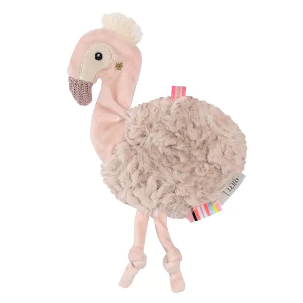 Baby Fehn Chrastítko plameňák, Pink