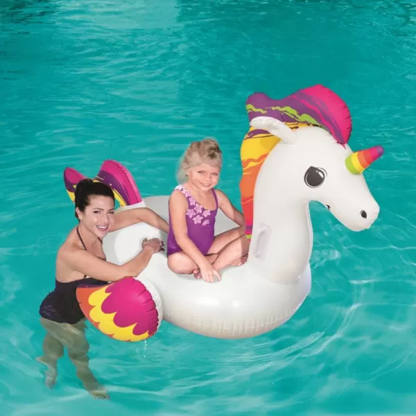 Bestway Dětské nafukovací křesílko unicorn