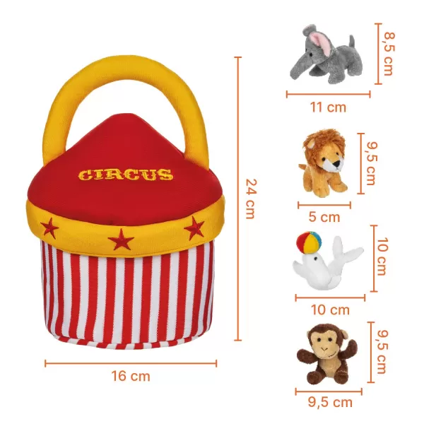 Zopa Plyšový set hraček