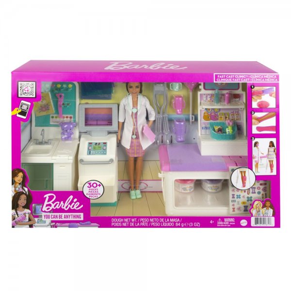 Mattel Barbie klinika 1.Pomoci s doktorkou herní set