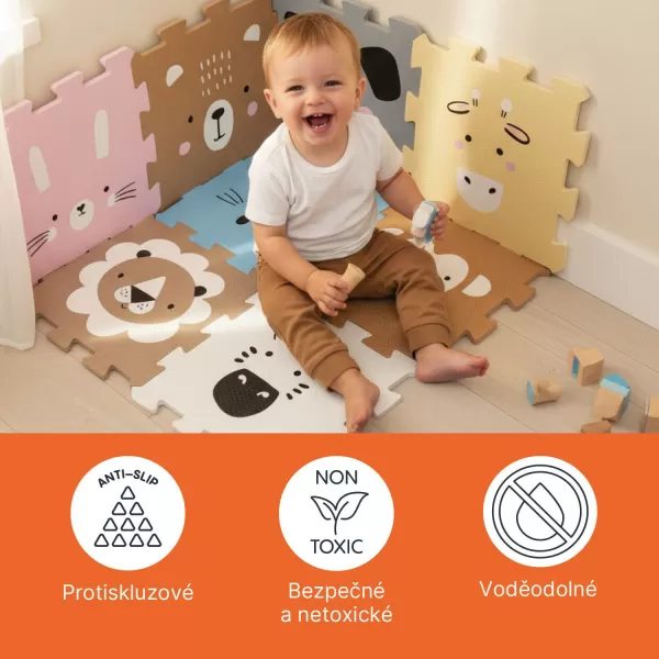 Zopa Pěnová podložka Puzzle 30x30 cm 9ks