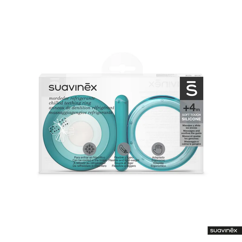 SUAVINEX Chladící KOUSÁTKO silikonové +4 m