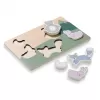 Hauck dřevěné Puzzle vkládací Puzzle N Fit Forest