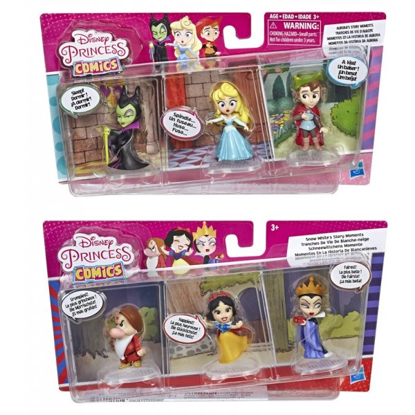 Hasbro Disney Princess Mini princezna trojbalení