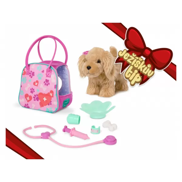 Pucci Pups Kokršpaněl v kabelce  s veterinářskou sadou